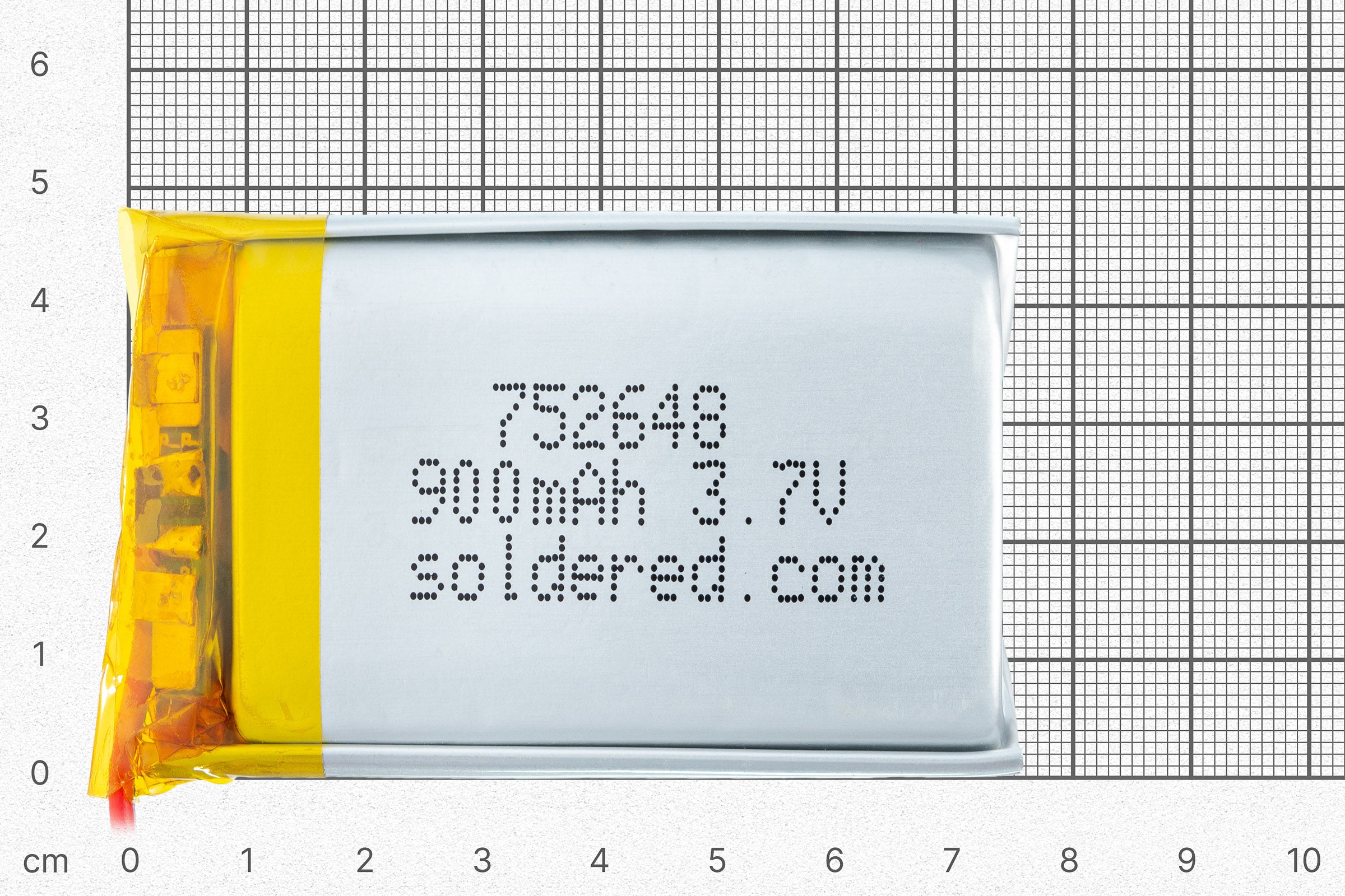Li-ion battery 900mAh 3.7V