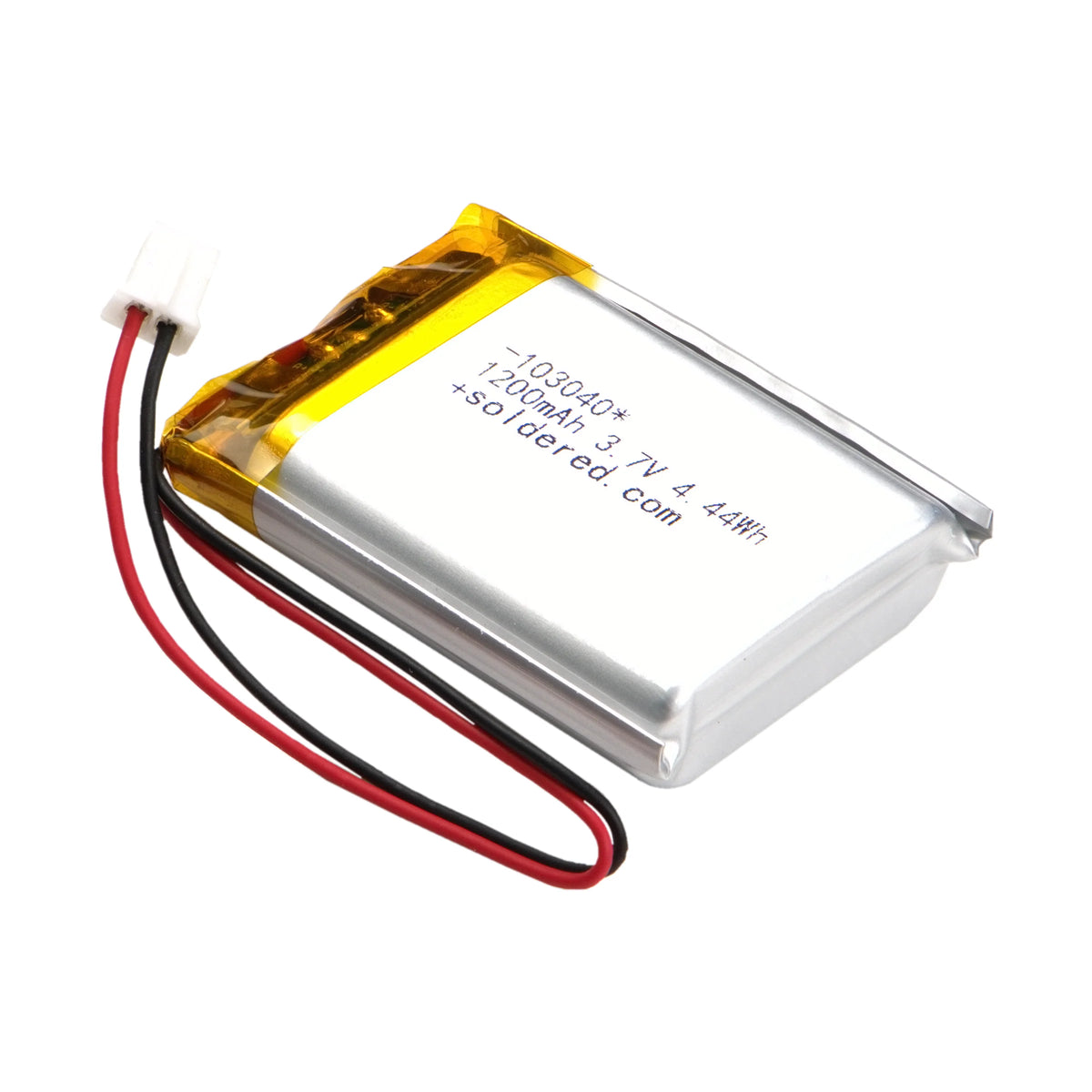 Li-Po baterija 1200mAh 3.7V 103040 JST