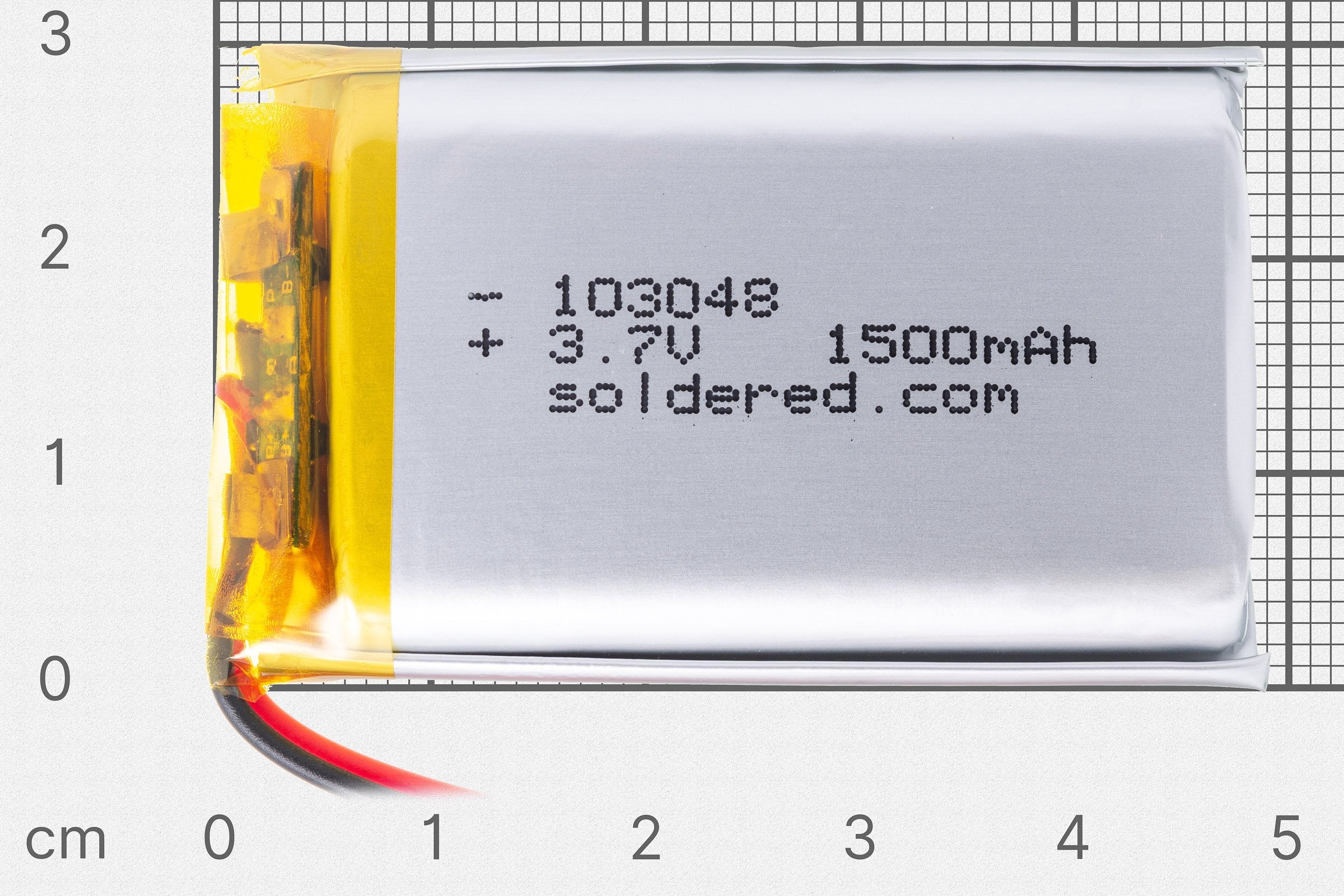 Lithiumbatterie 1500 mAh 3,7 V
