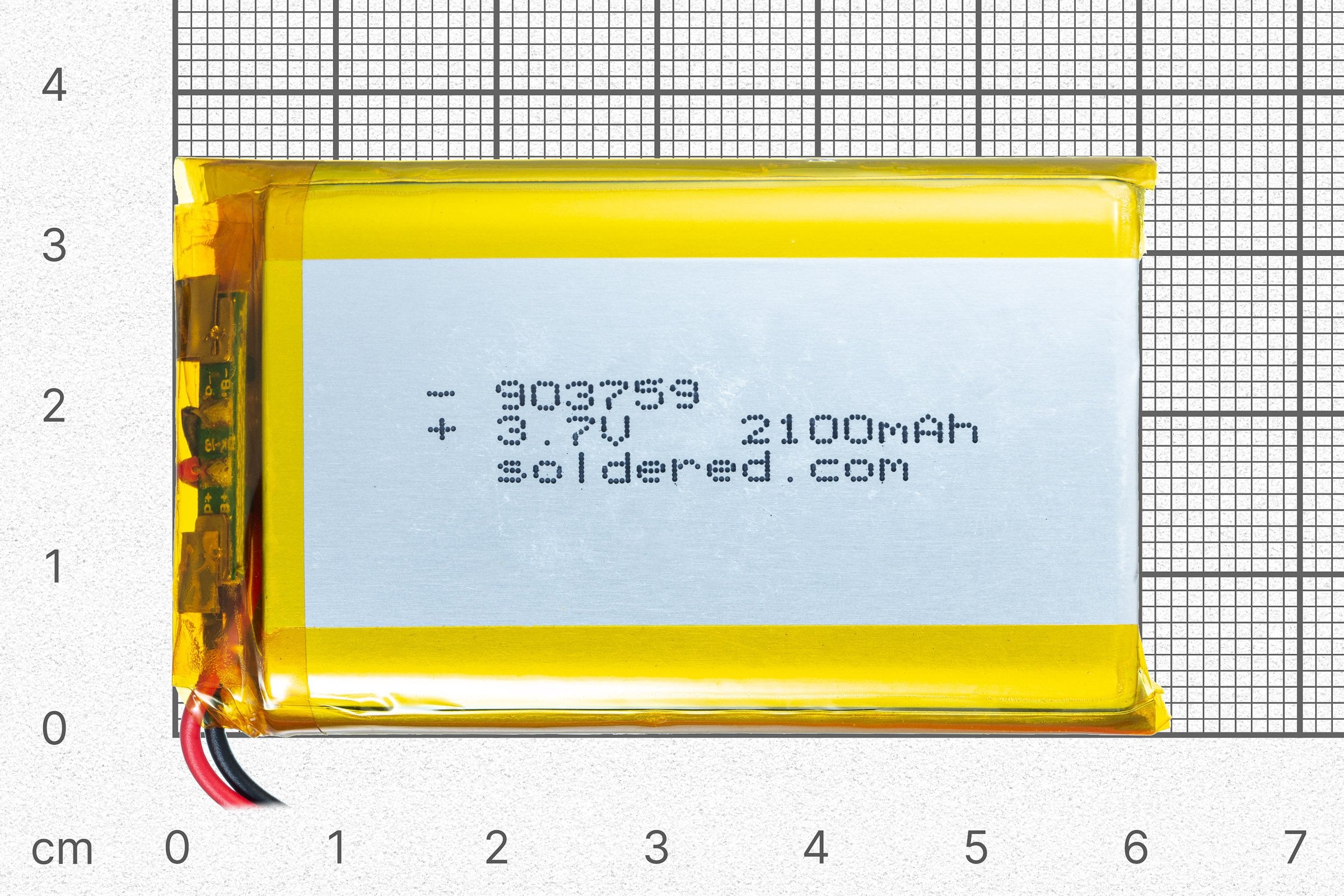 Lithium-Akku 2100 mAh 3,7 V