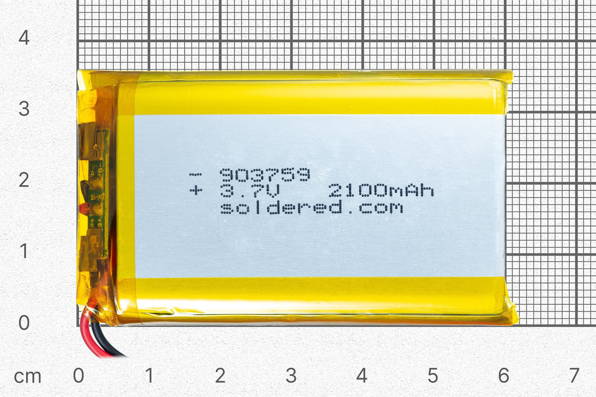 Li-ion baterija 2100mAh 3.7V