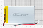 Li-Po-Akku 3000 mAh, 3,7 V, 605080, JST