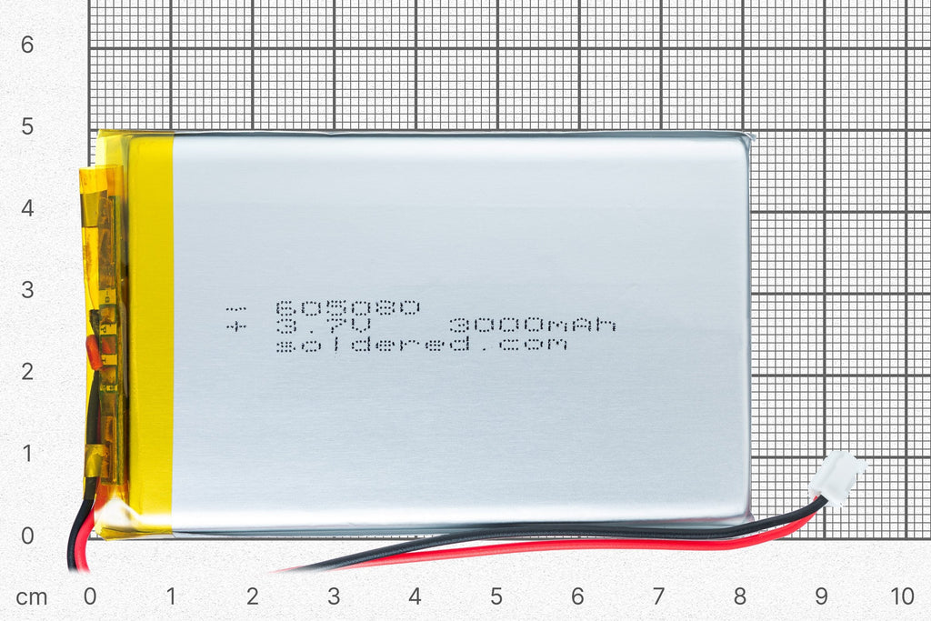 Li-Ion Battery 3000mAh 3.7V