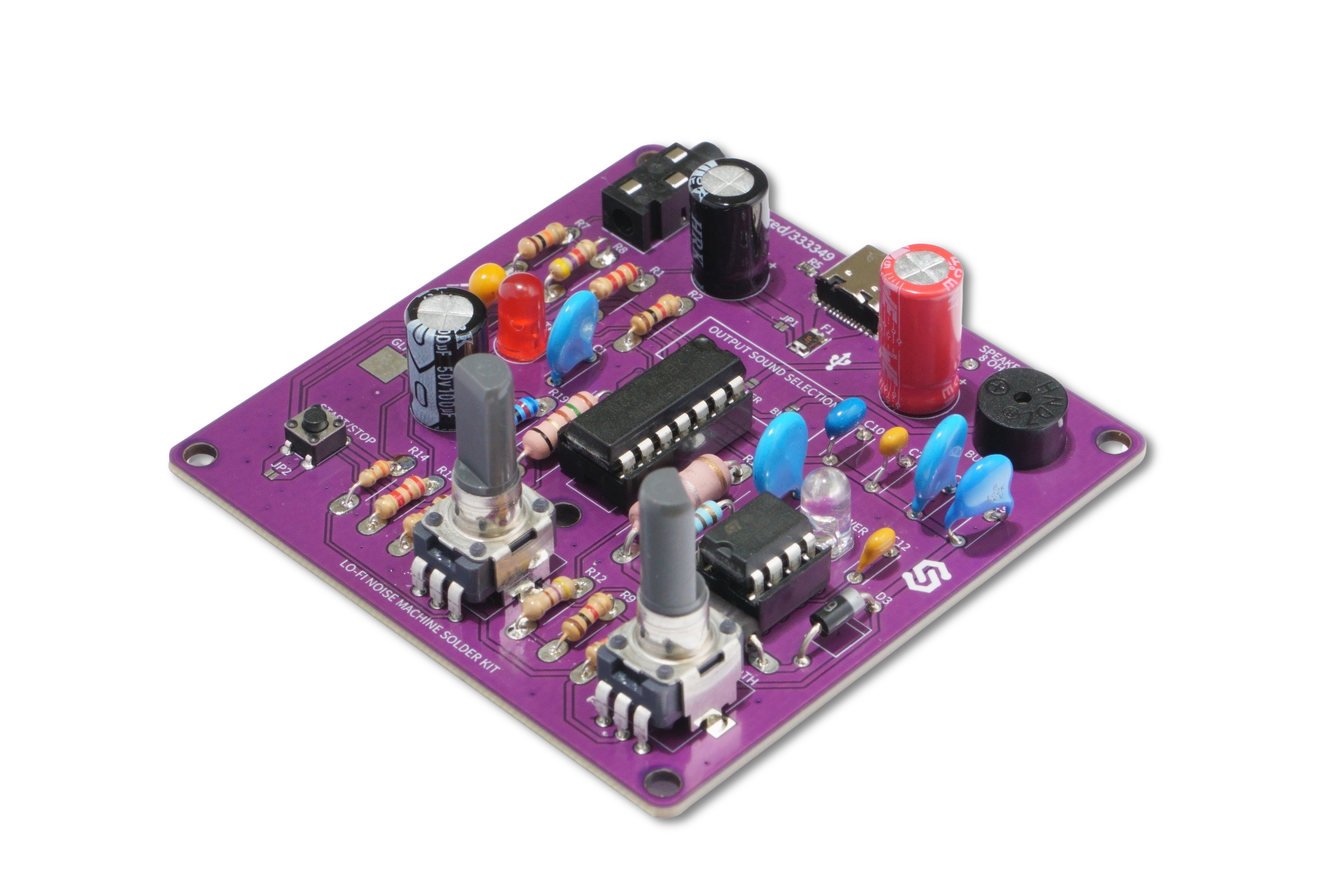 Lo-Fi Noise Machine Solder Kit