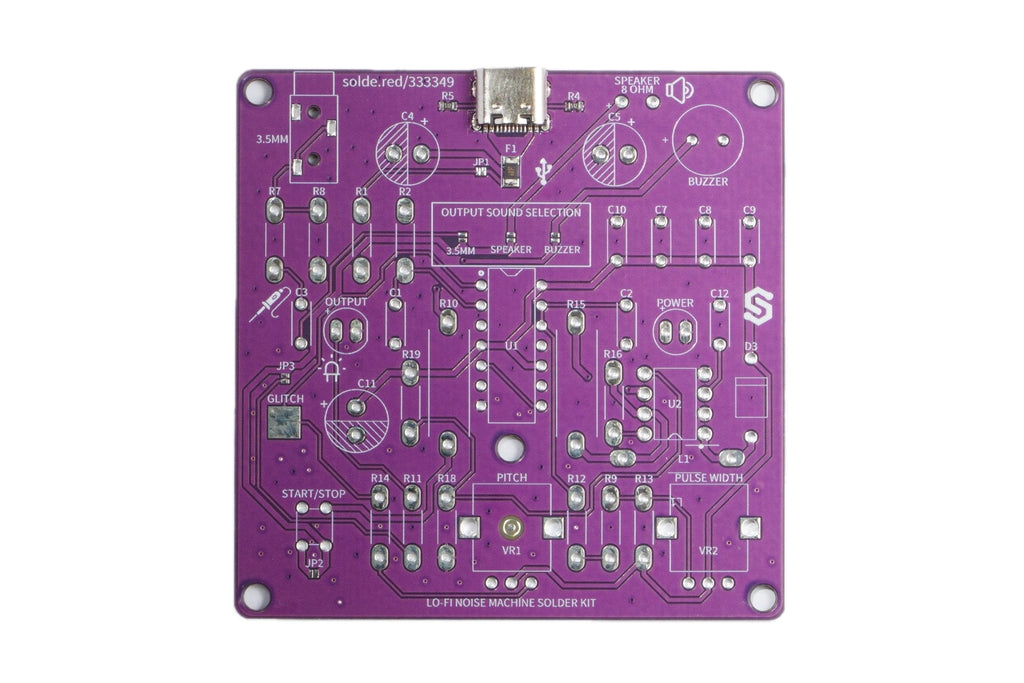 Lo-Fi Noise Machine Solder Kit