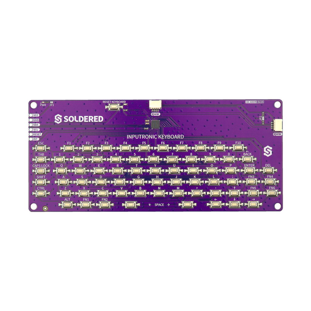Soldered Inputronic KEYBOARD