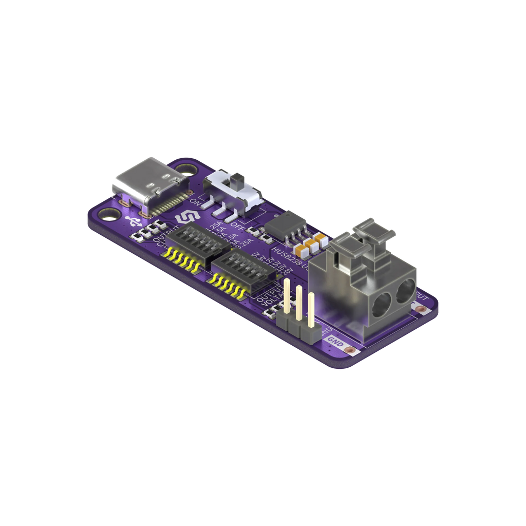 Soldered HUSB238 USB-C Power Delivery Breakout