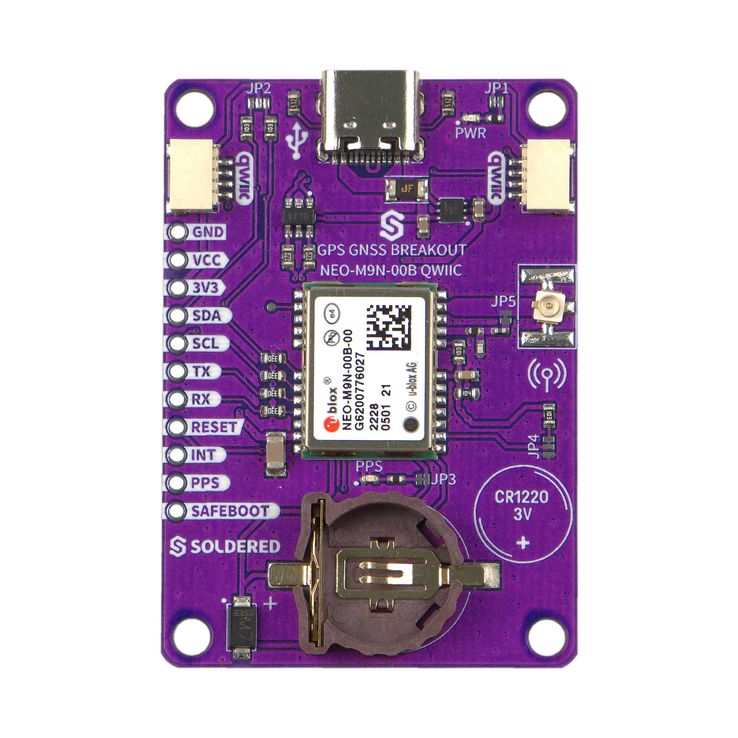 GNSS GPS Breakout NEO-M9N-00B
