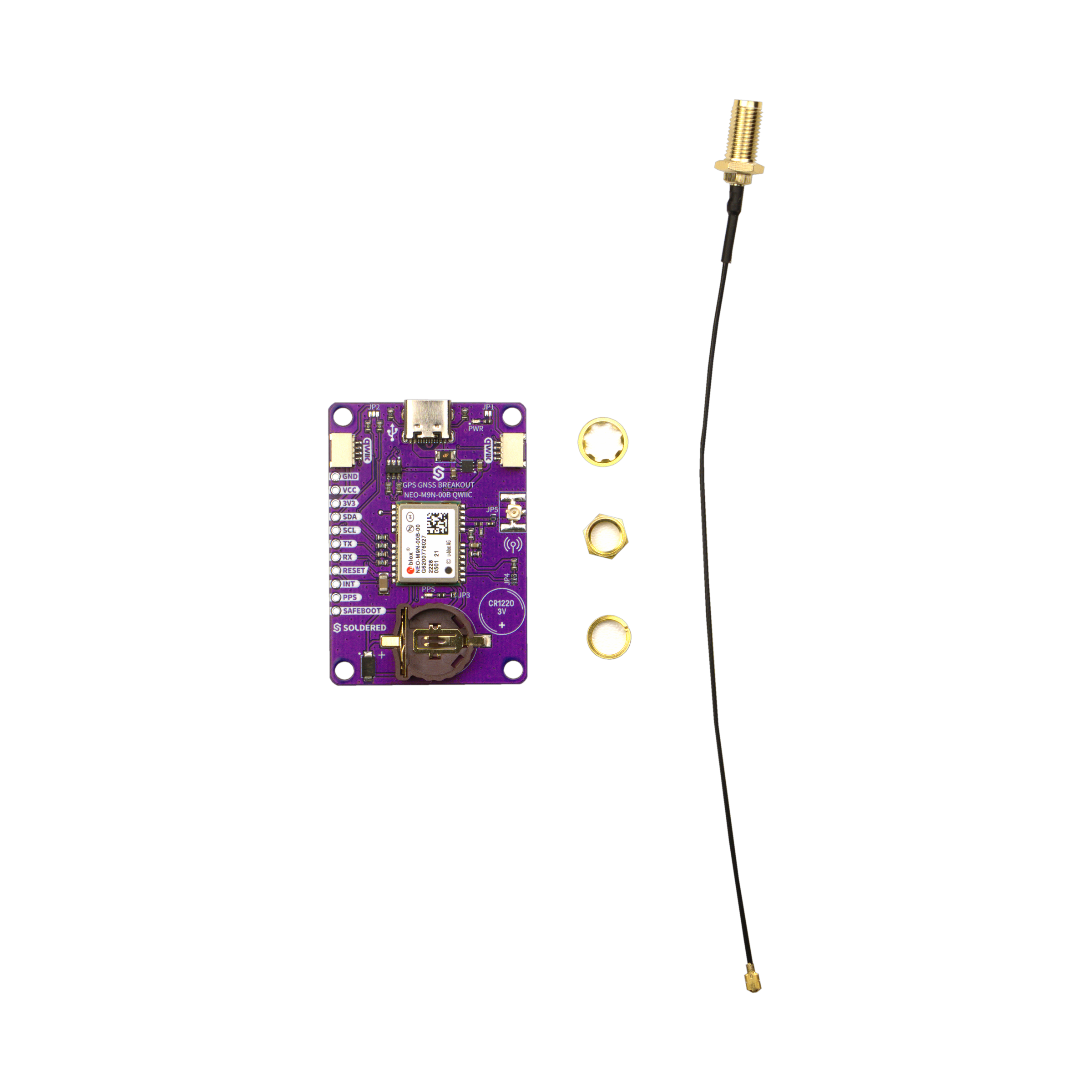 GNSS GPS Breakout NEO-M9N-00B