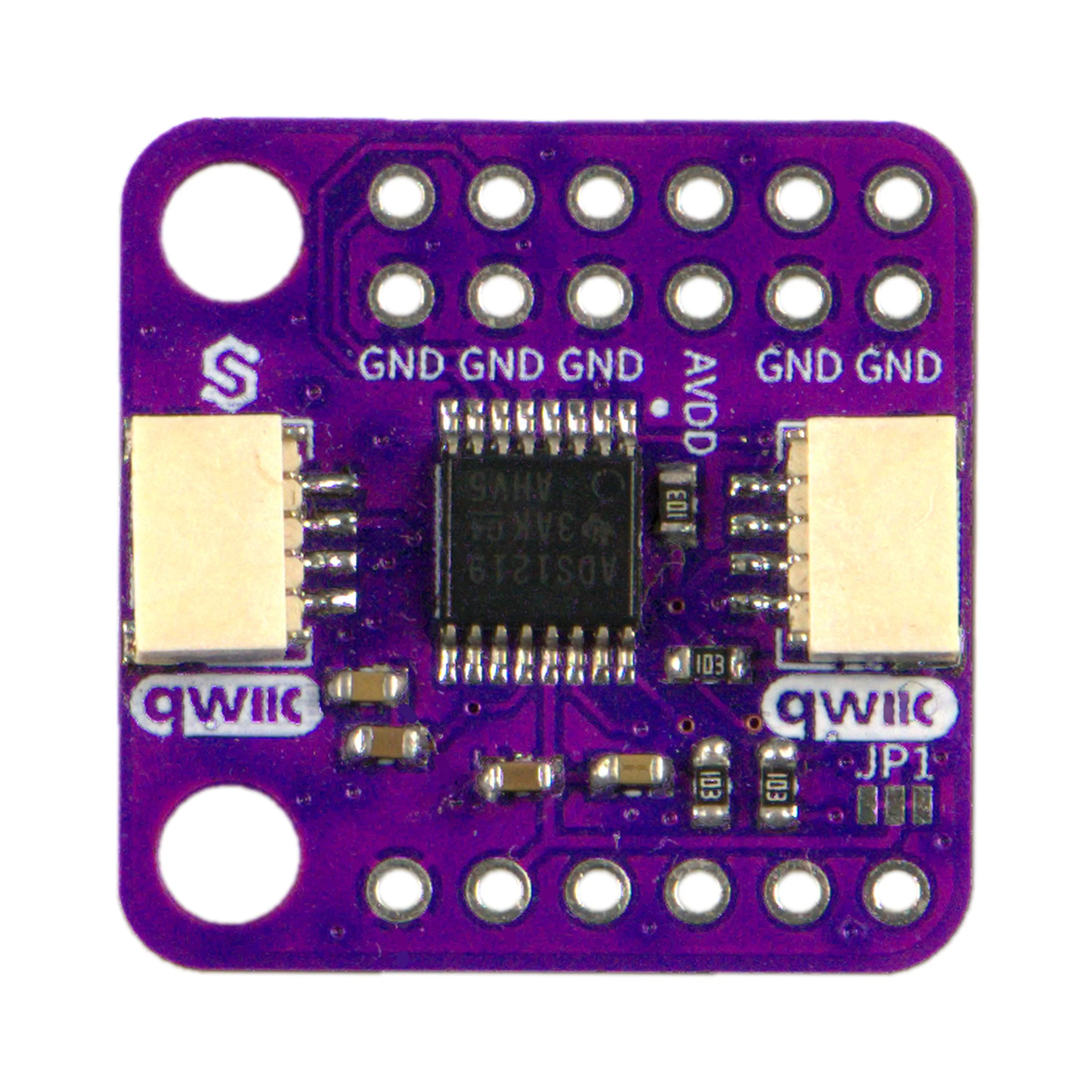 Soldered 24-Bit-ADC ADS1219, 4-Kanal, mit PGA Breakout
