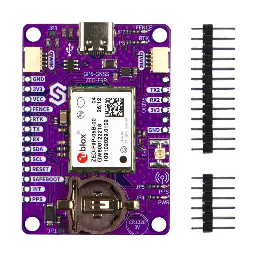 GNSS-GPS-Breakout-Modul ZED-F9P-05B