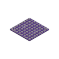 Soldered Smart LED WS2812B Grid 8x8