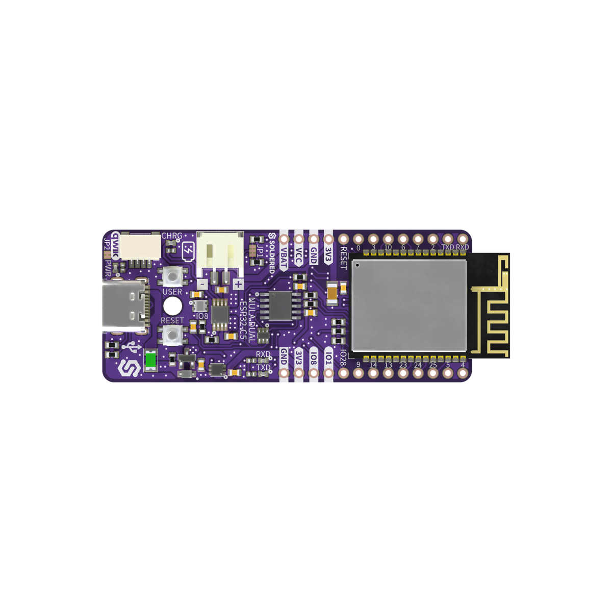 Soldered NULA Dual ESP32-C5