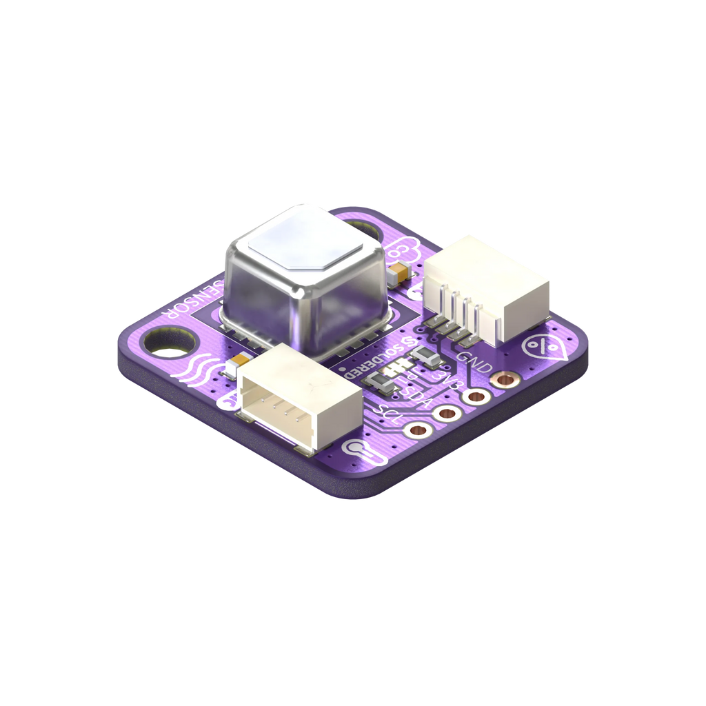 Soldered SCD43 senzor CO2 Breakout