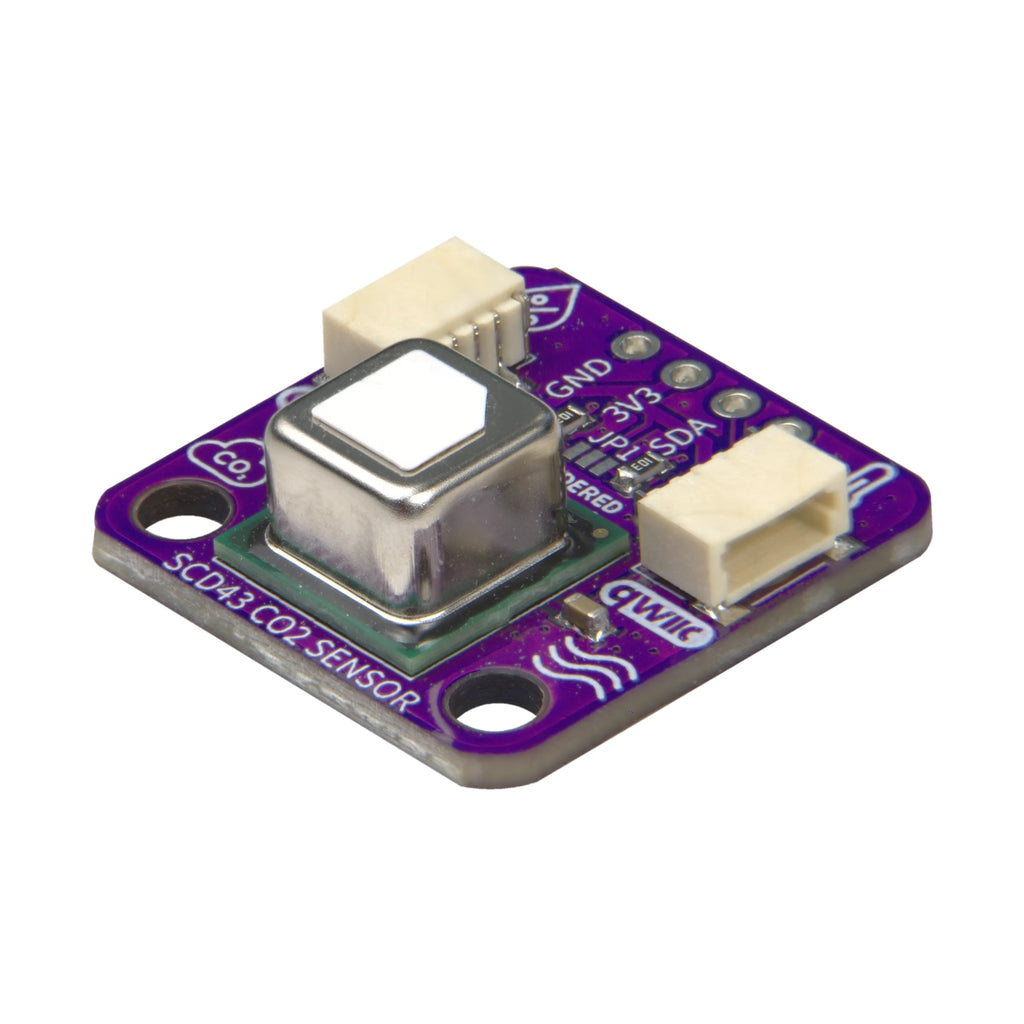 Soldered SCD43 CO₂-Sensor Breakout