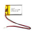 Ultra-tanka Li-Po baterija 250mAh 3.7V 502030 JST