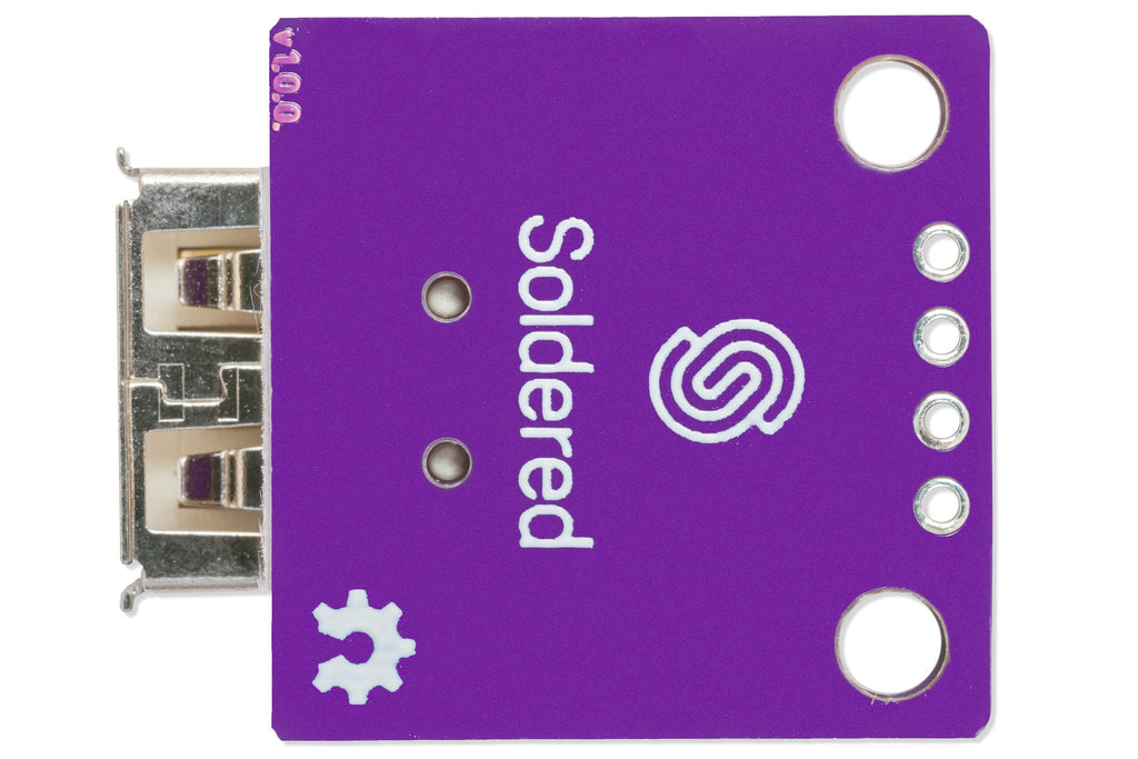 USB Type A female breakout-Actuators