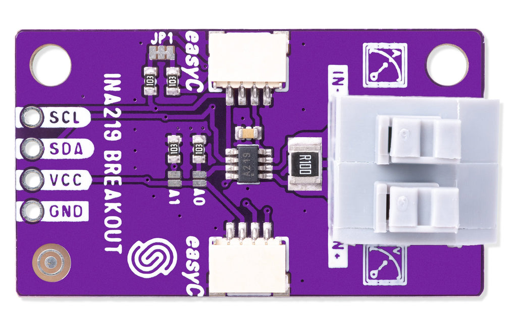 Voltage &amp; current sensor INA219 breakout-easyC ecosystem