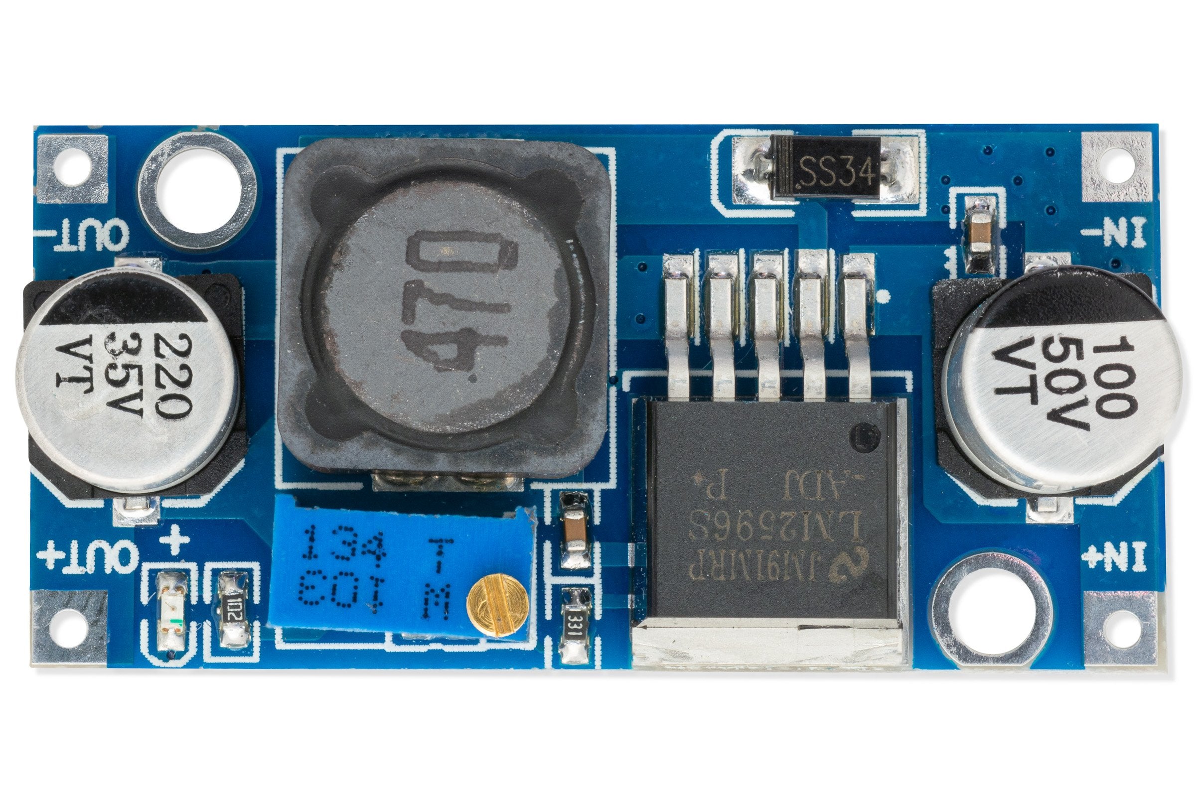 Step-down module with LM2596S