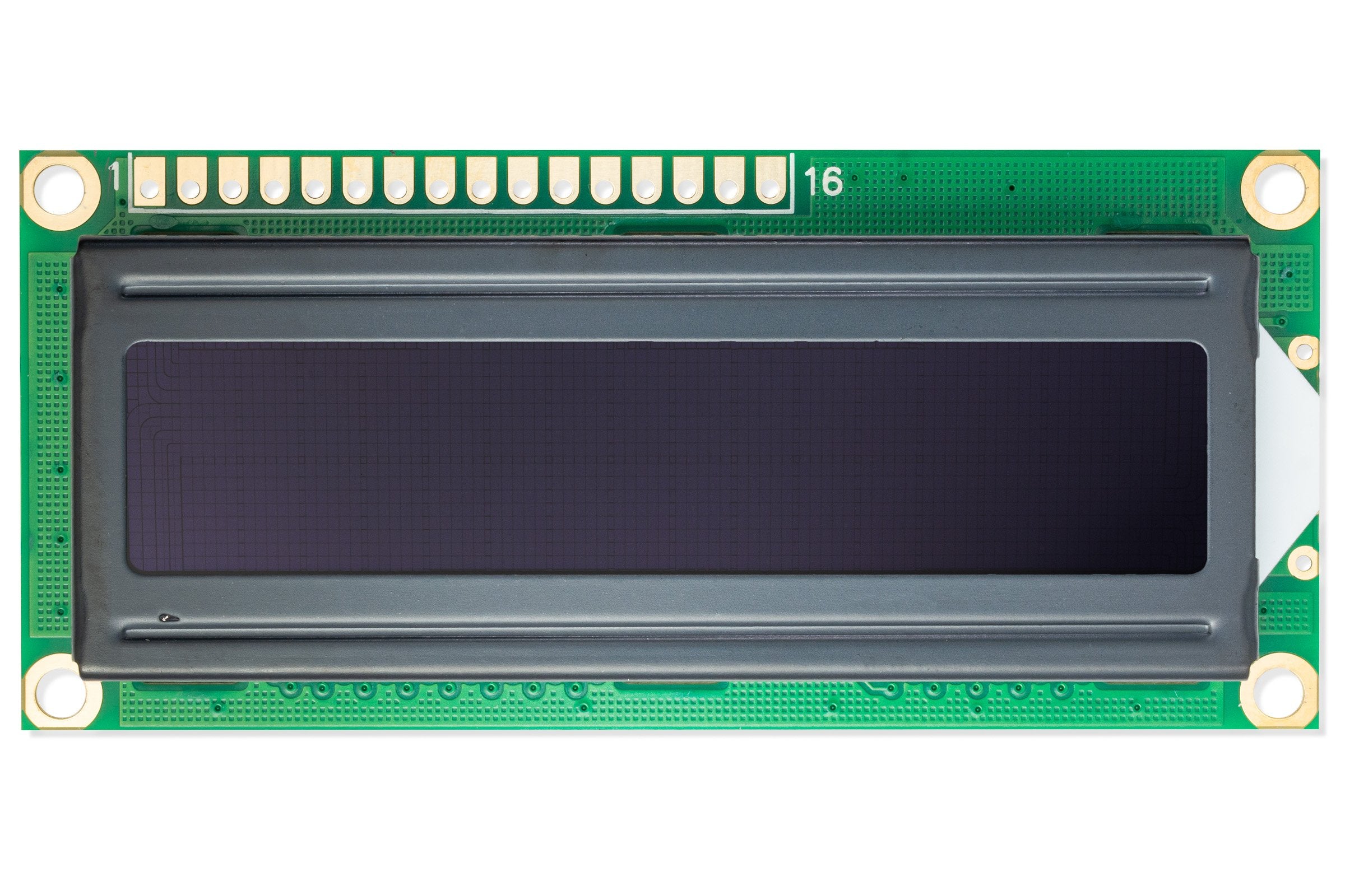 LCD display 16x2 orange/black