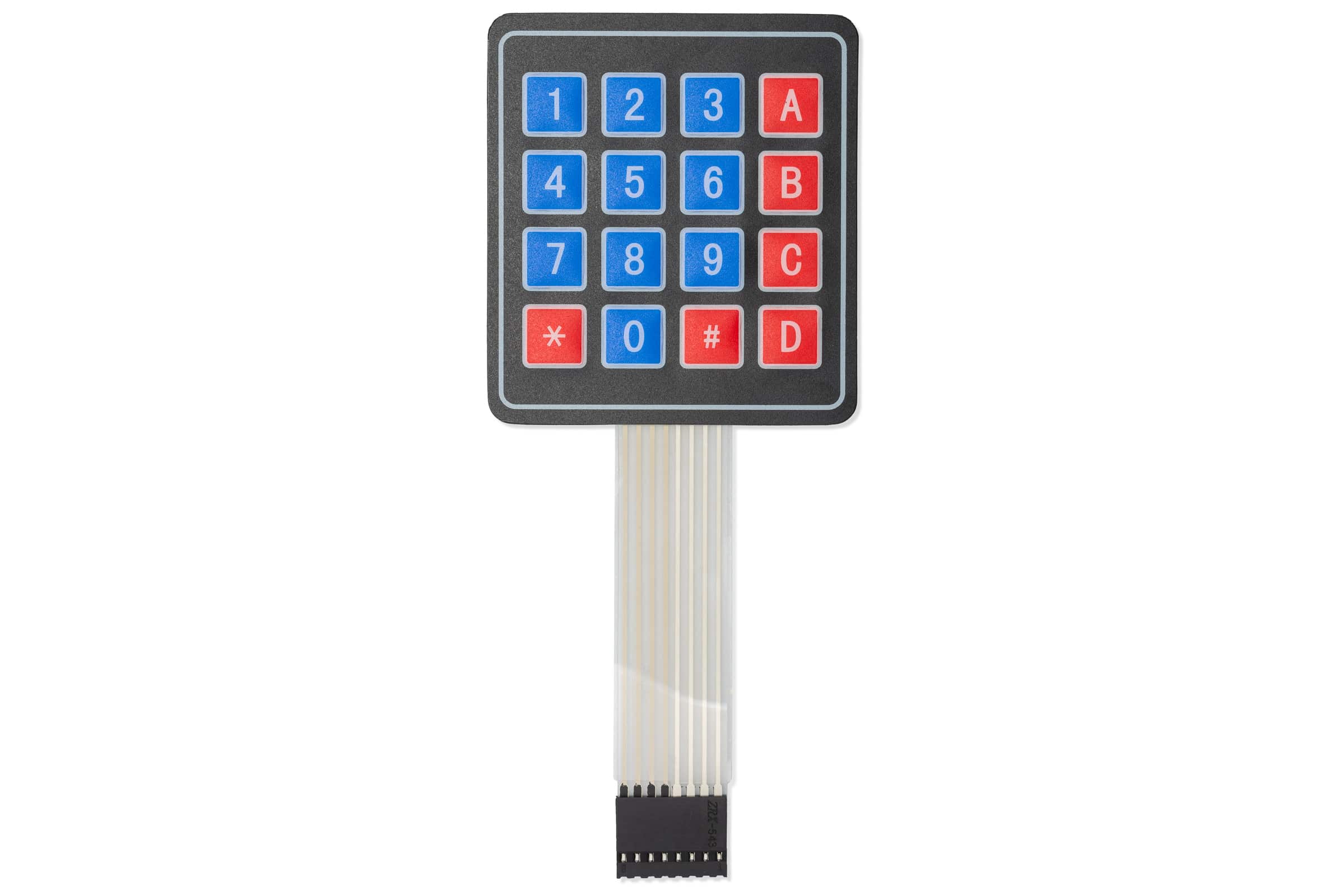 Membrane keyboard 4x4-Input devices
