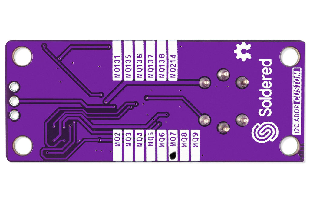 CO sensor MQ7 breakout with easyC-easyC ecosystem