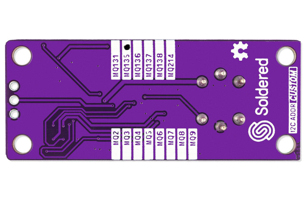 Air quality sensor MQ135 breakout with easyC-easyC ecosystem