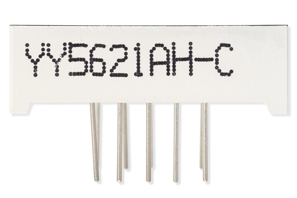 2x LED 7-segment display RED, common cathode