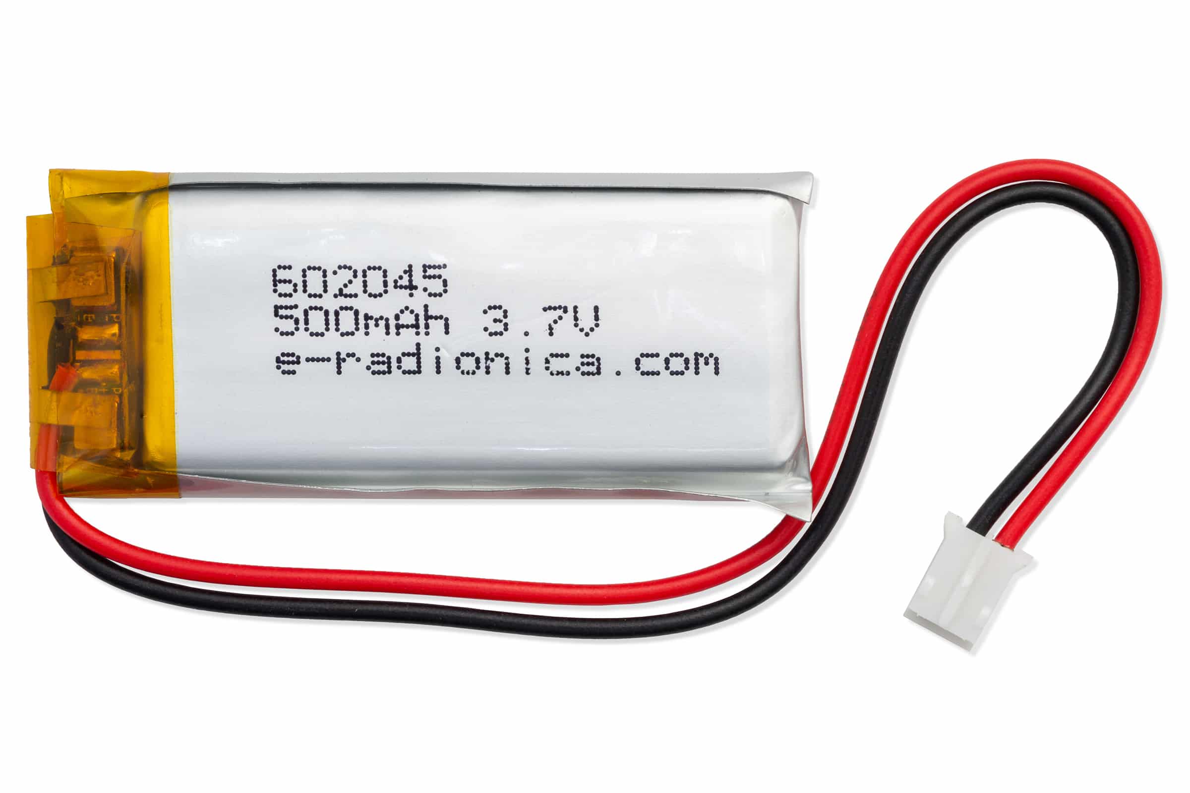 Li-ion battery 500mAh 3.7V-Batteries &amp; Power supplies
