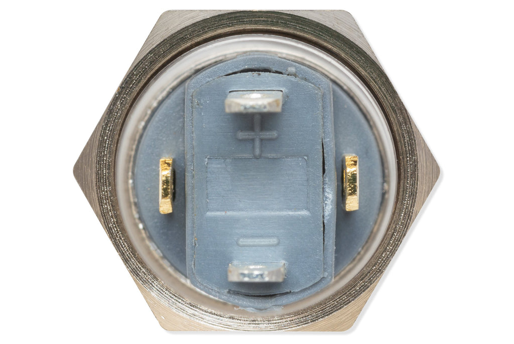 Panel switch, 12mm, white lighting