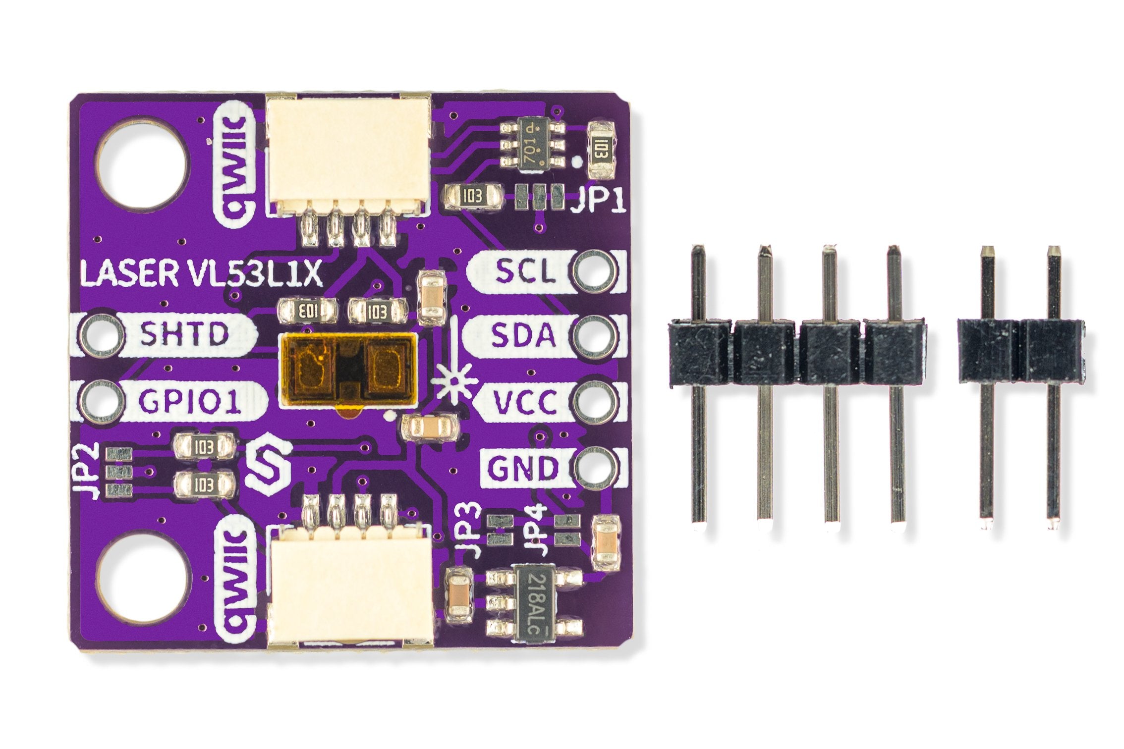 VL53L1X Laser Distance Sensor - Time-of-Flight Arduino Module