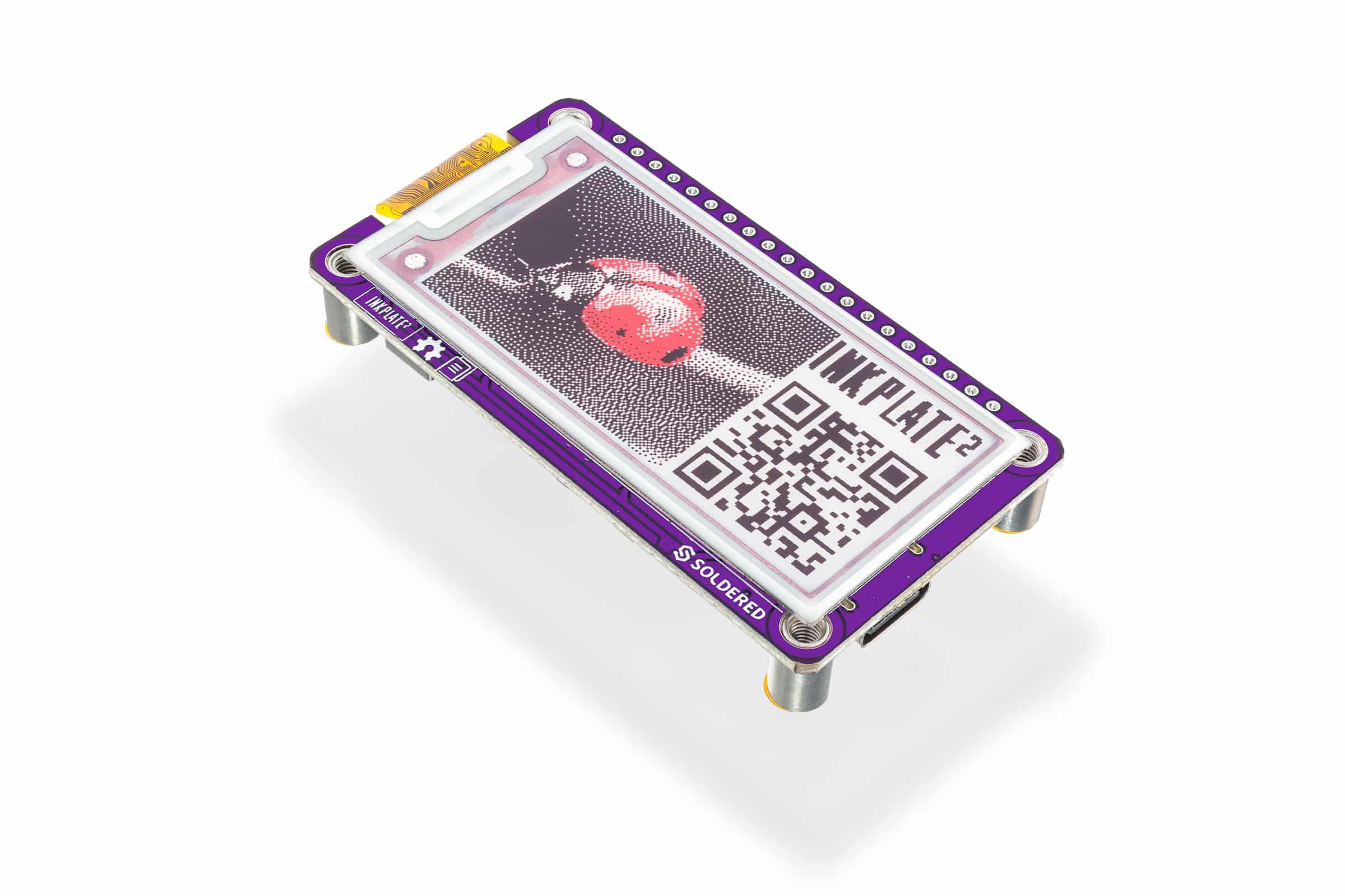 Soldered Inkplate 2-Inkplate-e-ink