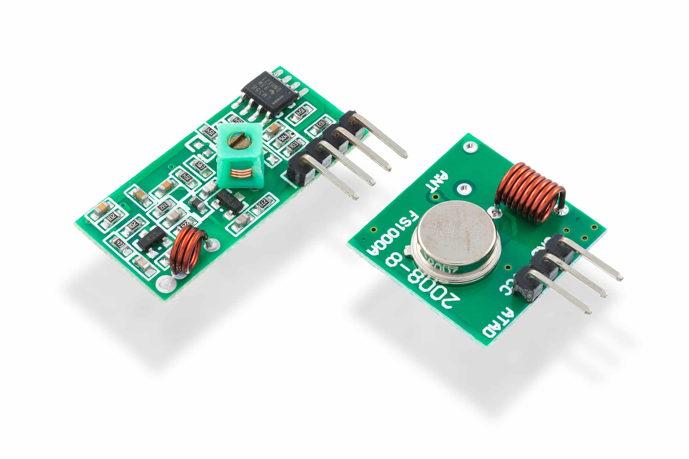 433MHz RF transmitter and receiver-Communication