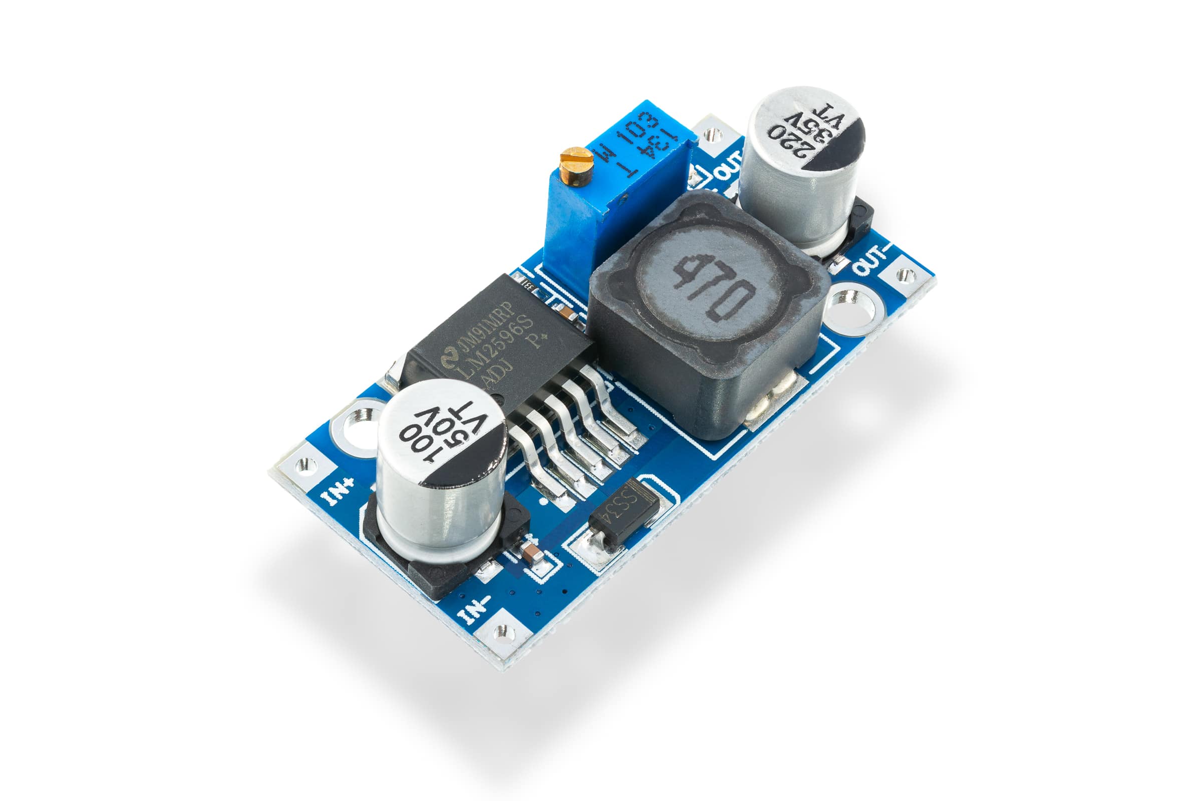 Step-down module with LM2596S-Actuators