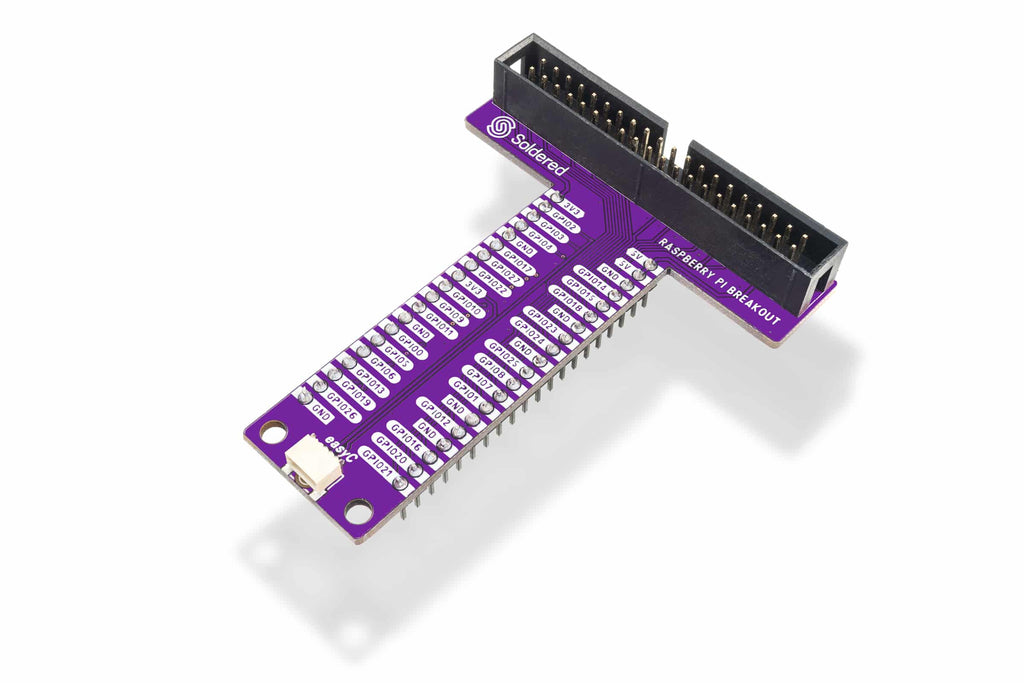 Raspberry Pi breadboard breakout + cable-easyC ecosystem