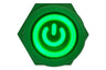 Panel pushbutton, 12mm, green lighting-Components