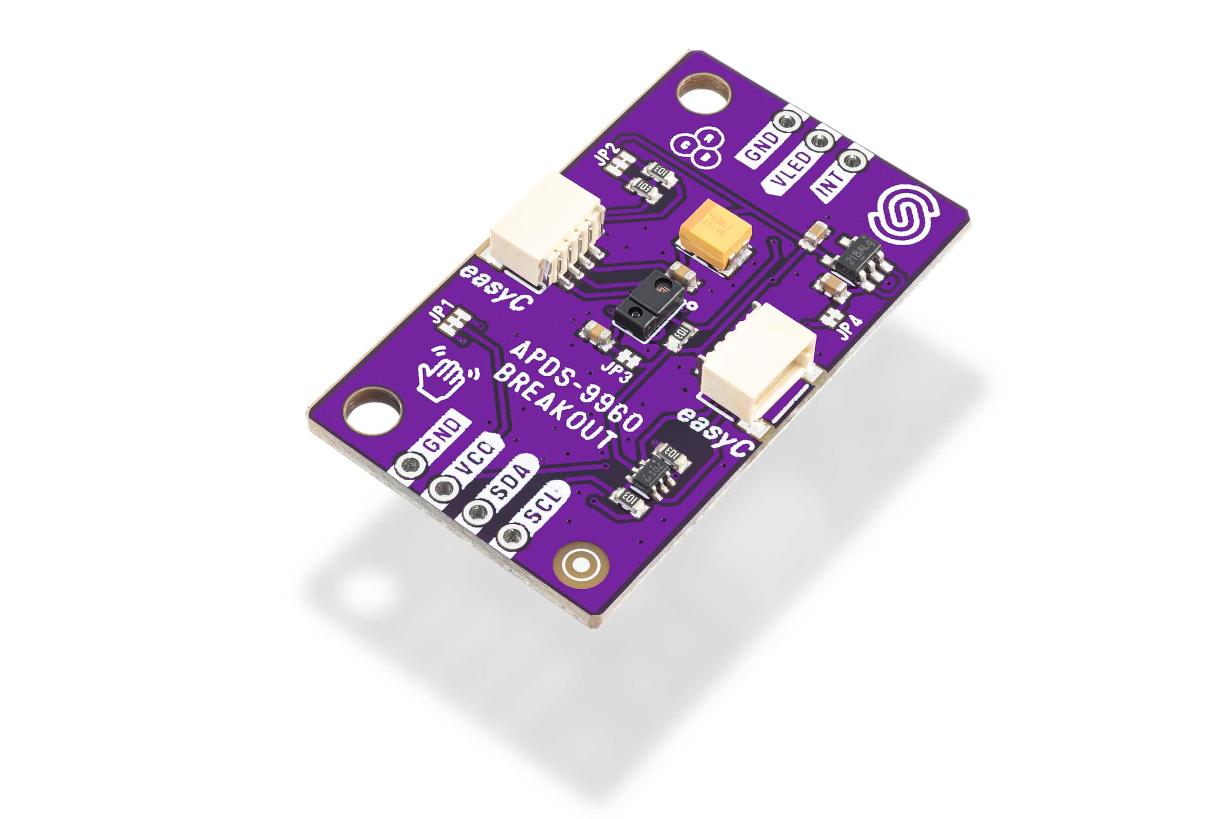 Color and gesture sensor APDS-9960 breakout-easyC ecosystem