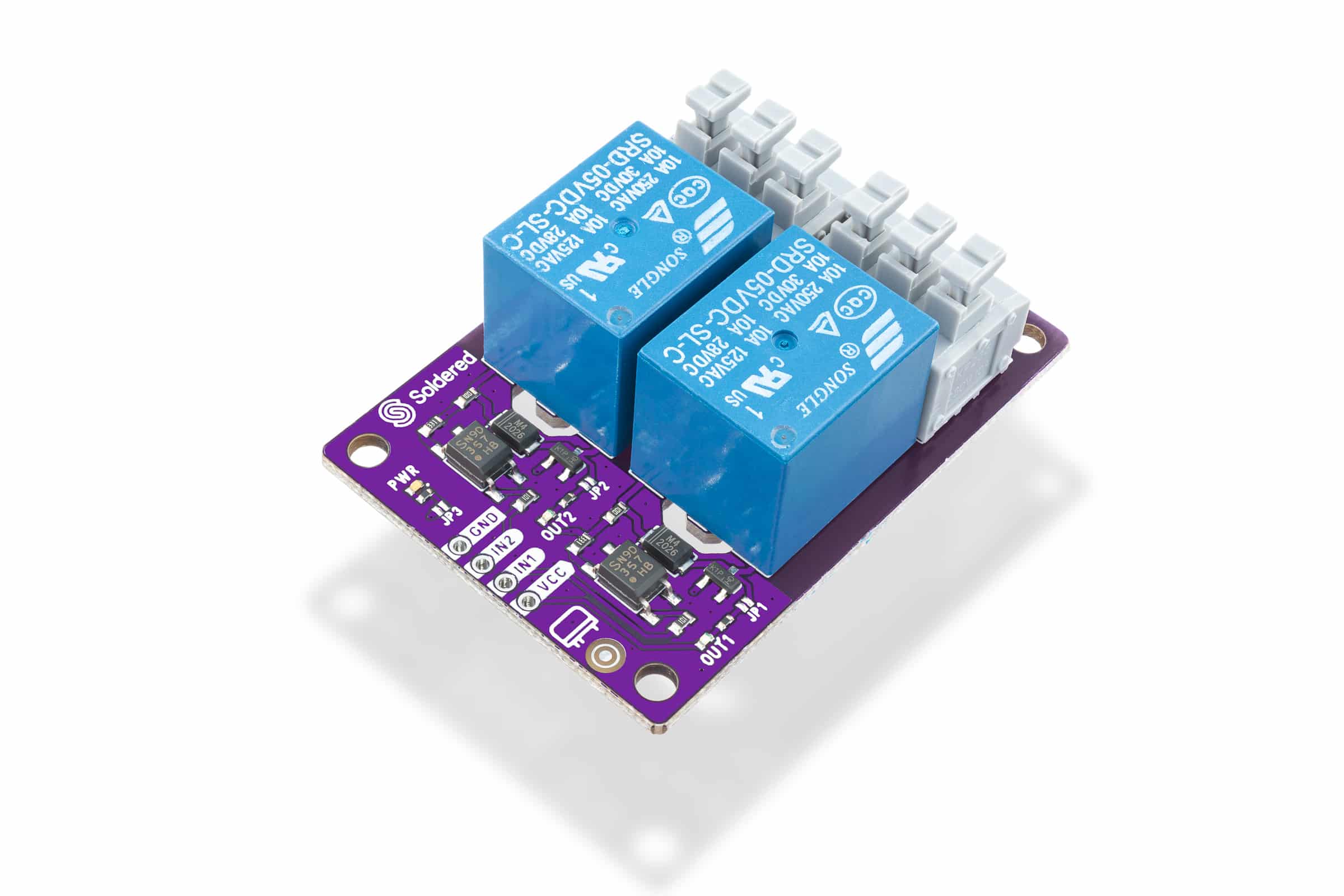 2-channel relay board-Actuators