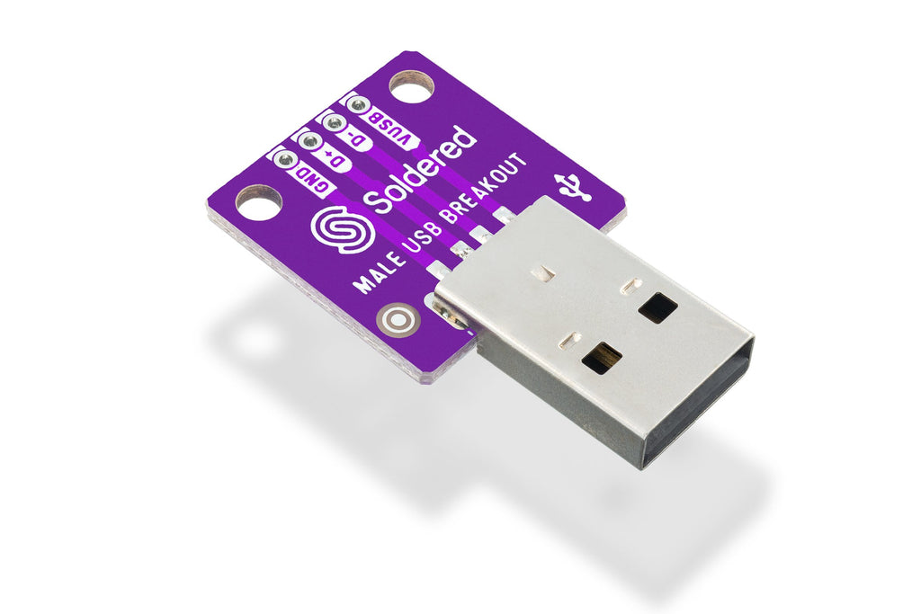USB Type A male breakout-Actuators