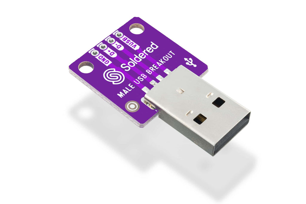 USB Type A male breakout-Actuators
