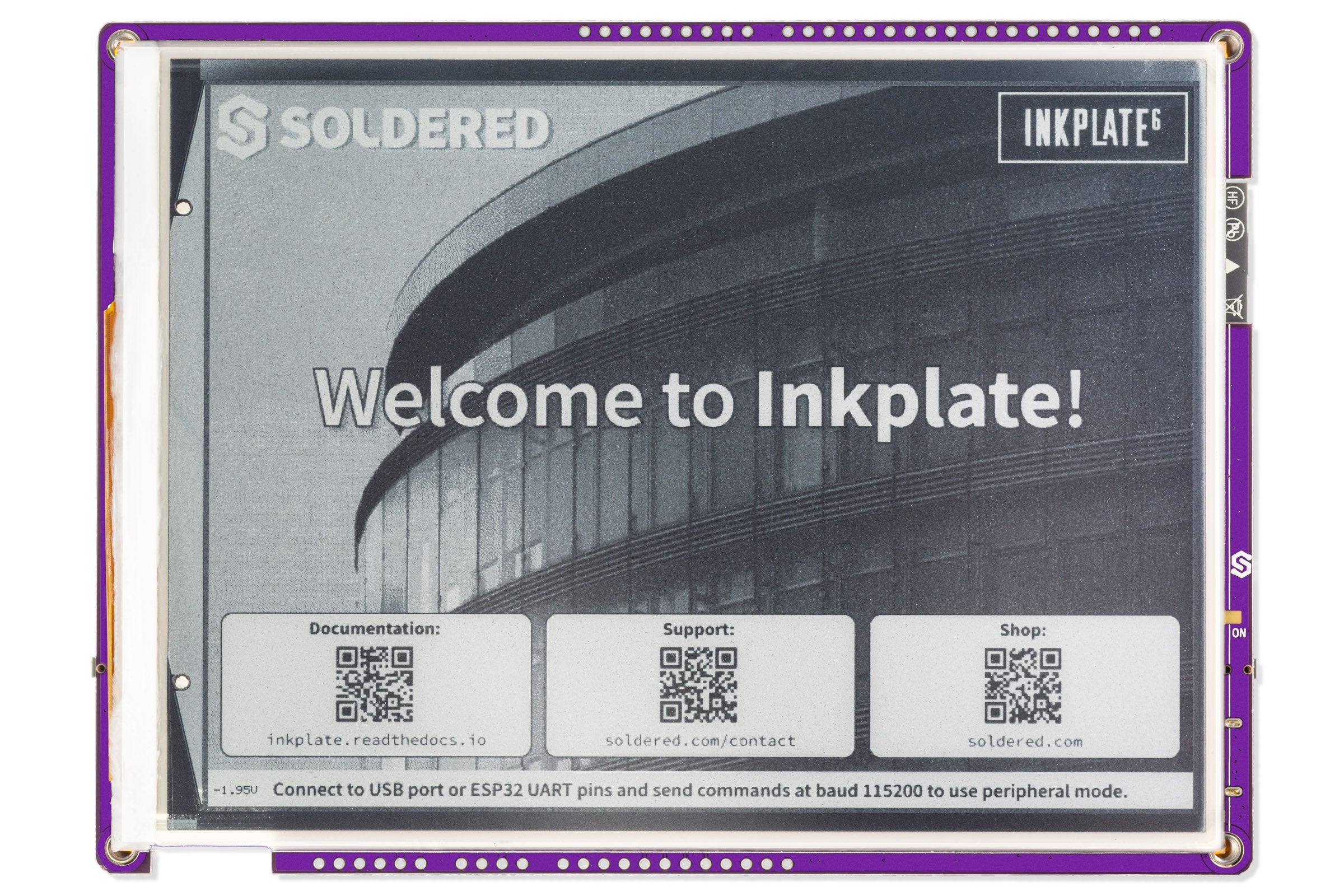 Soldered Inkplate 6-Our top picks-e-ink