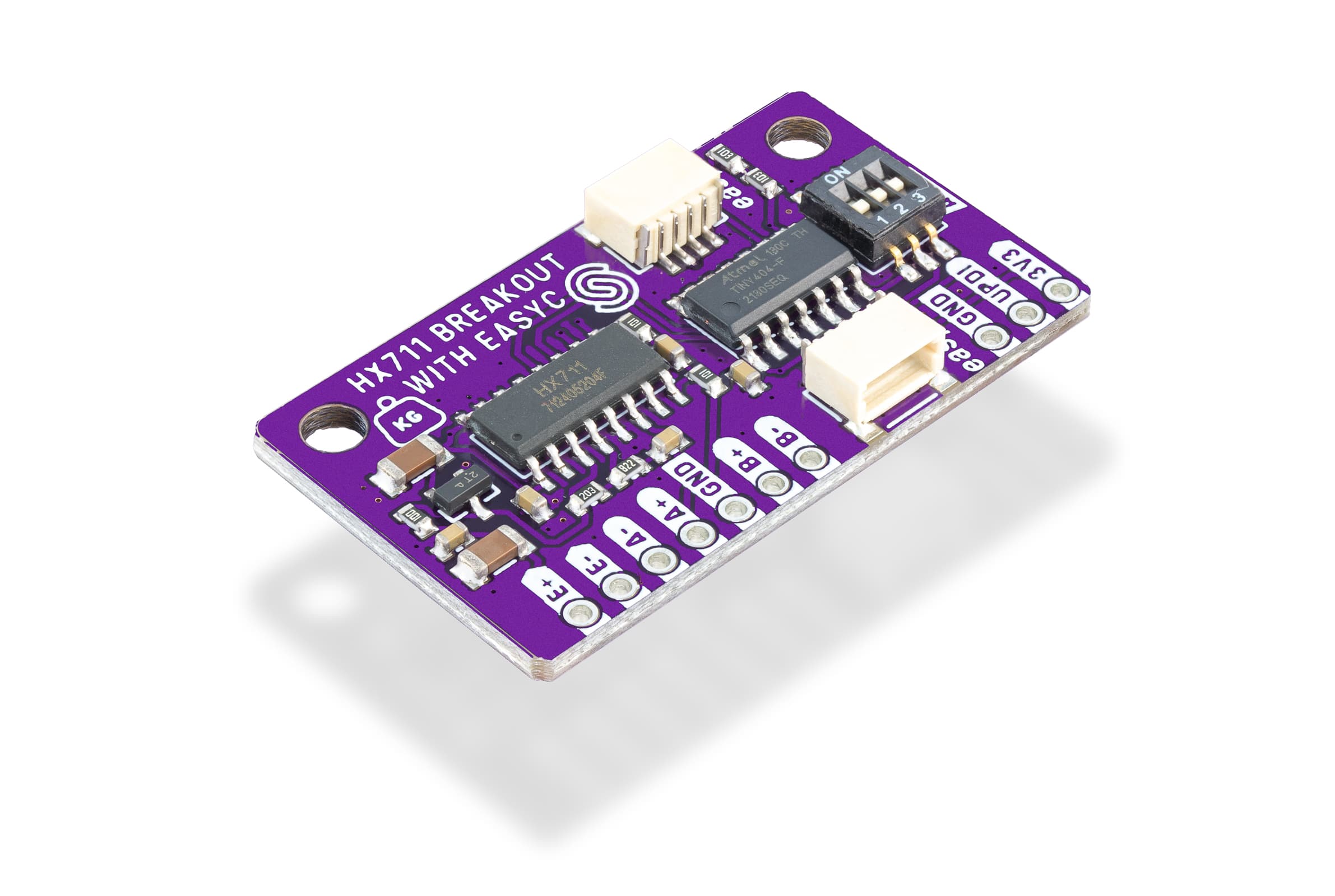 Load-cell amplifier HX711 with easyC-easyC ecosystem