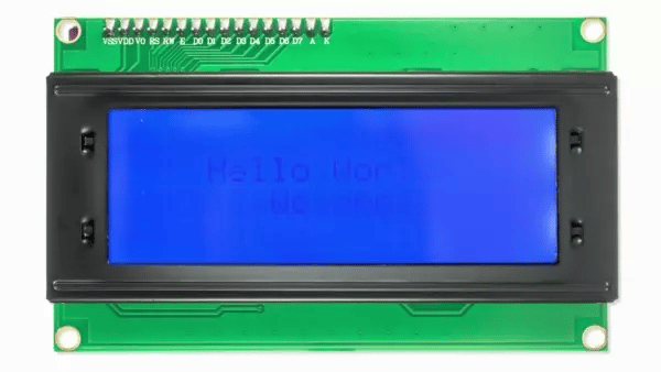 LCD display I2C white/blue