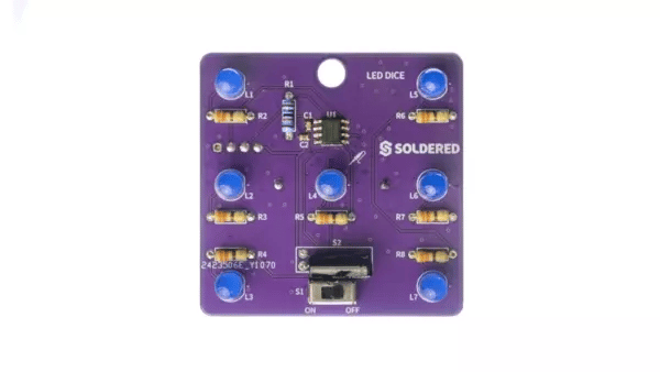LED dice Solder kit