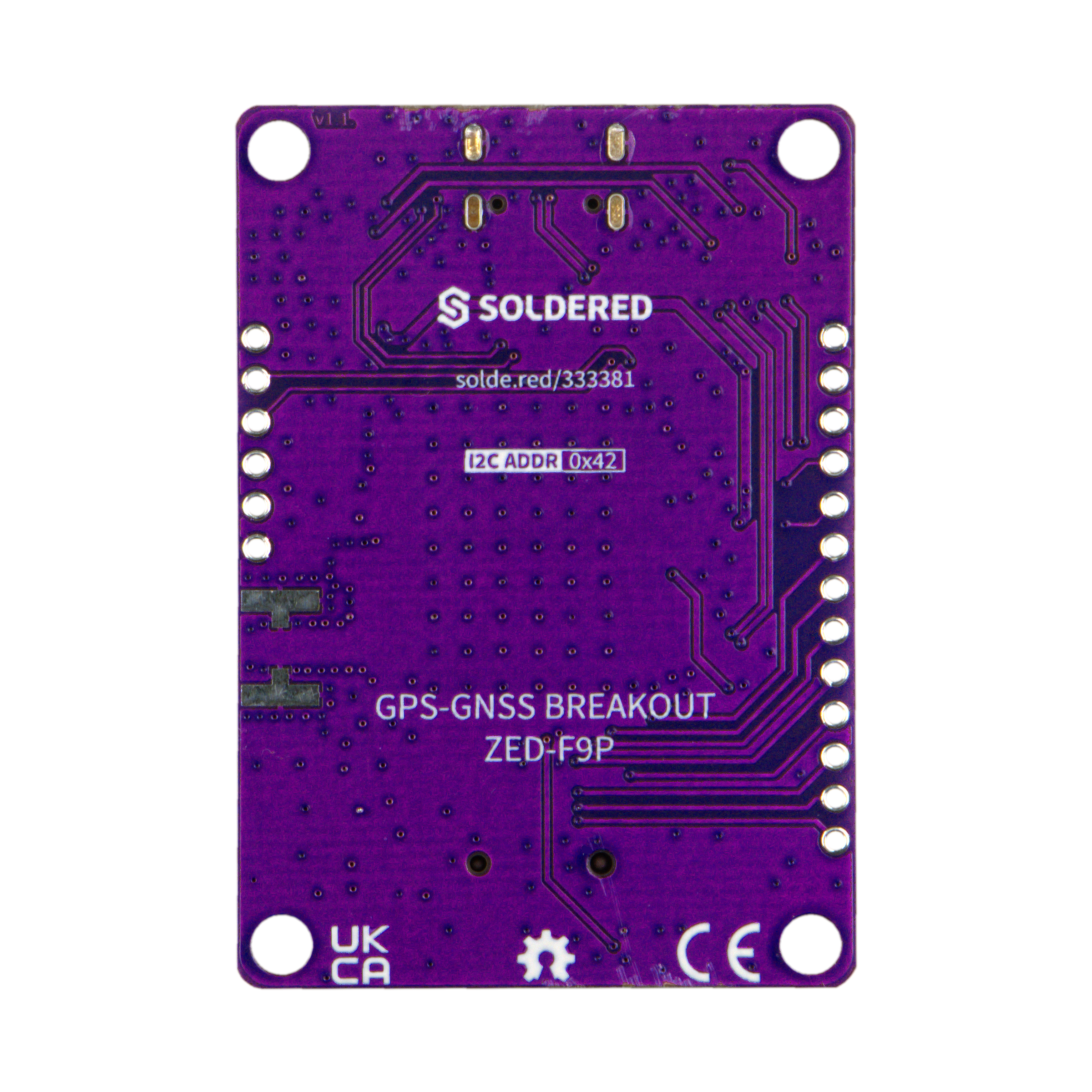 GNSS GPS Breakout ZED-F9P-05B