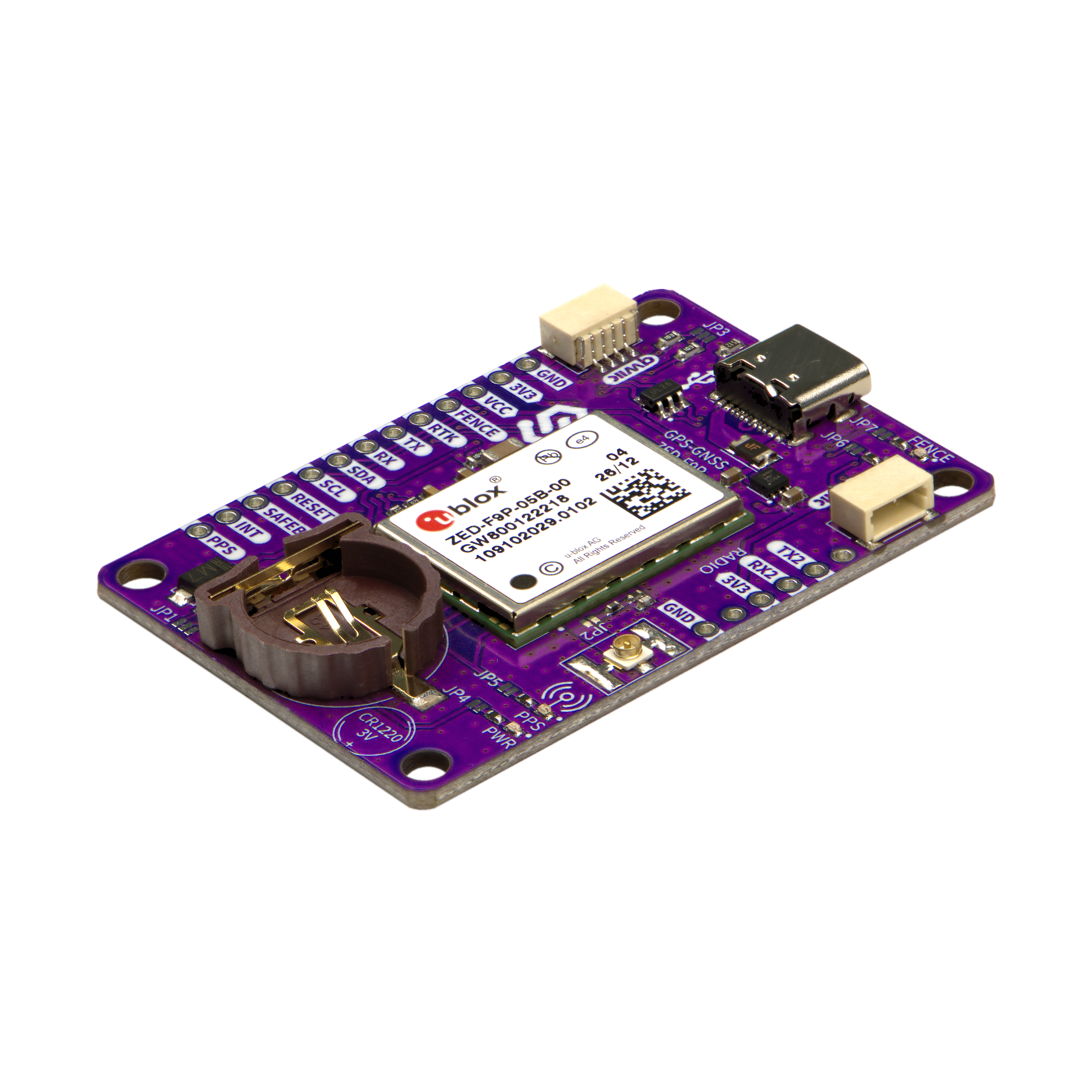 GNSS GPS Breakout ZED-F9P-05B