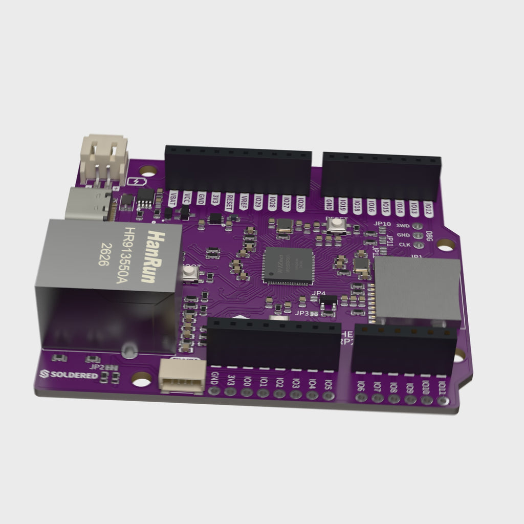 Soldered NULA Ethernet W55RP20