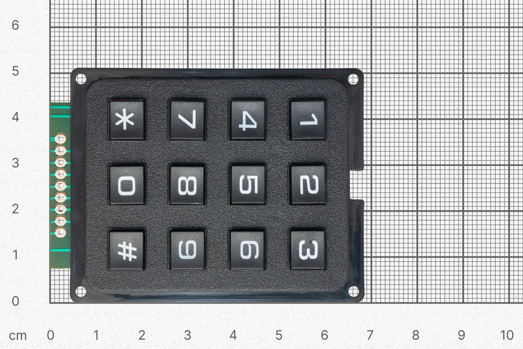 Matrix keyboard 3x4-Input devices