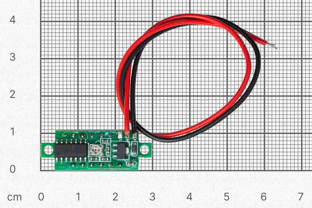 Mini voltmeter, up to 30V-Sensors