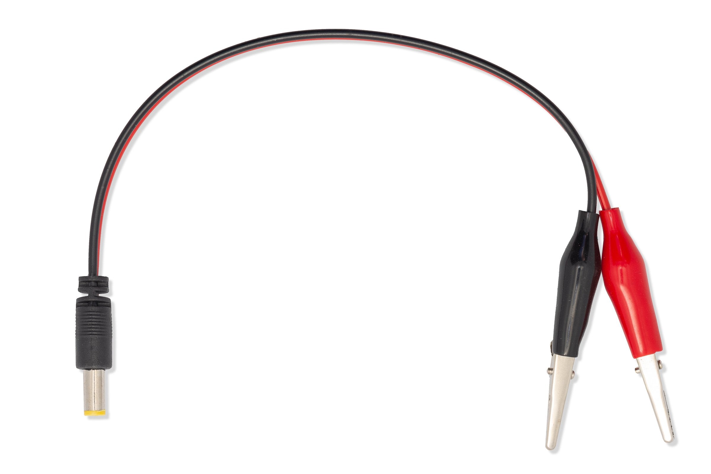 Male DC connector to alligator cable